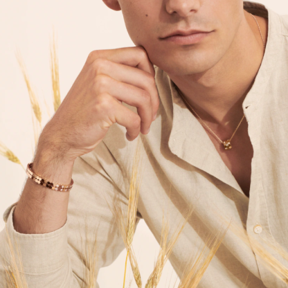 BEE MY LOVE PENDANT SMALL MODEL Rose gold, diamonds